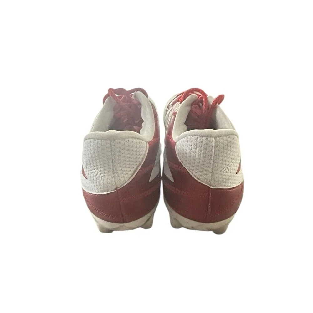 Adidas Mens Size 13 Freak Carbon Football Athletic Cleats White Red Durable